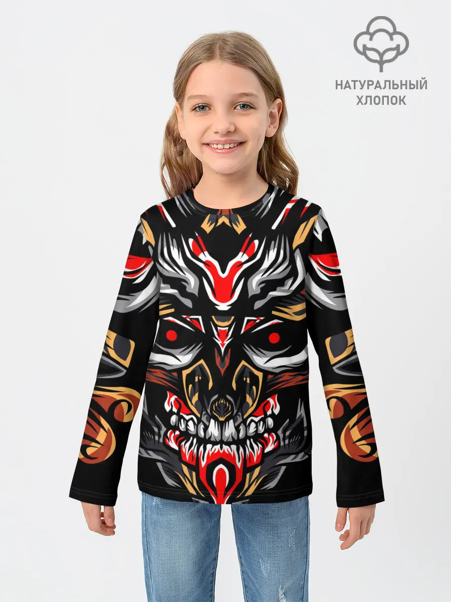 Детский лонгслив / Dark Knight