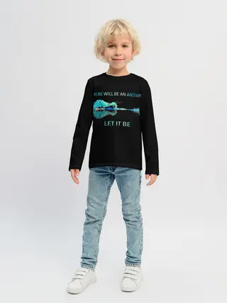 Детский лонгслив / The Beatles