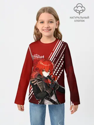 Детский лонгслив / Genshin Impact
