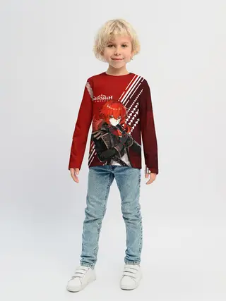 Детский лонгслив / Genshin Impact