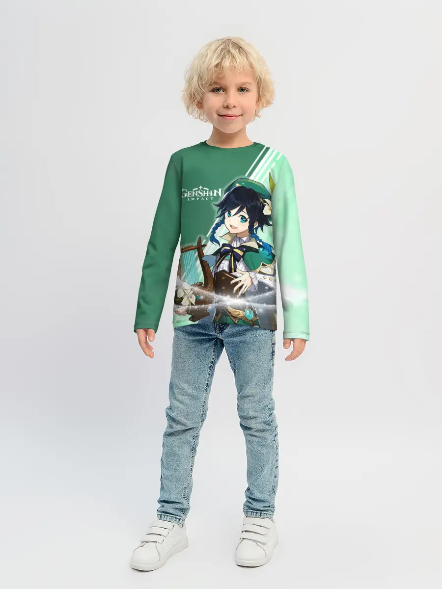 Детский лонгслив / Genshin Impact