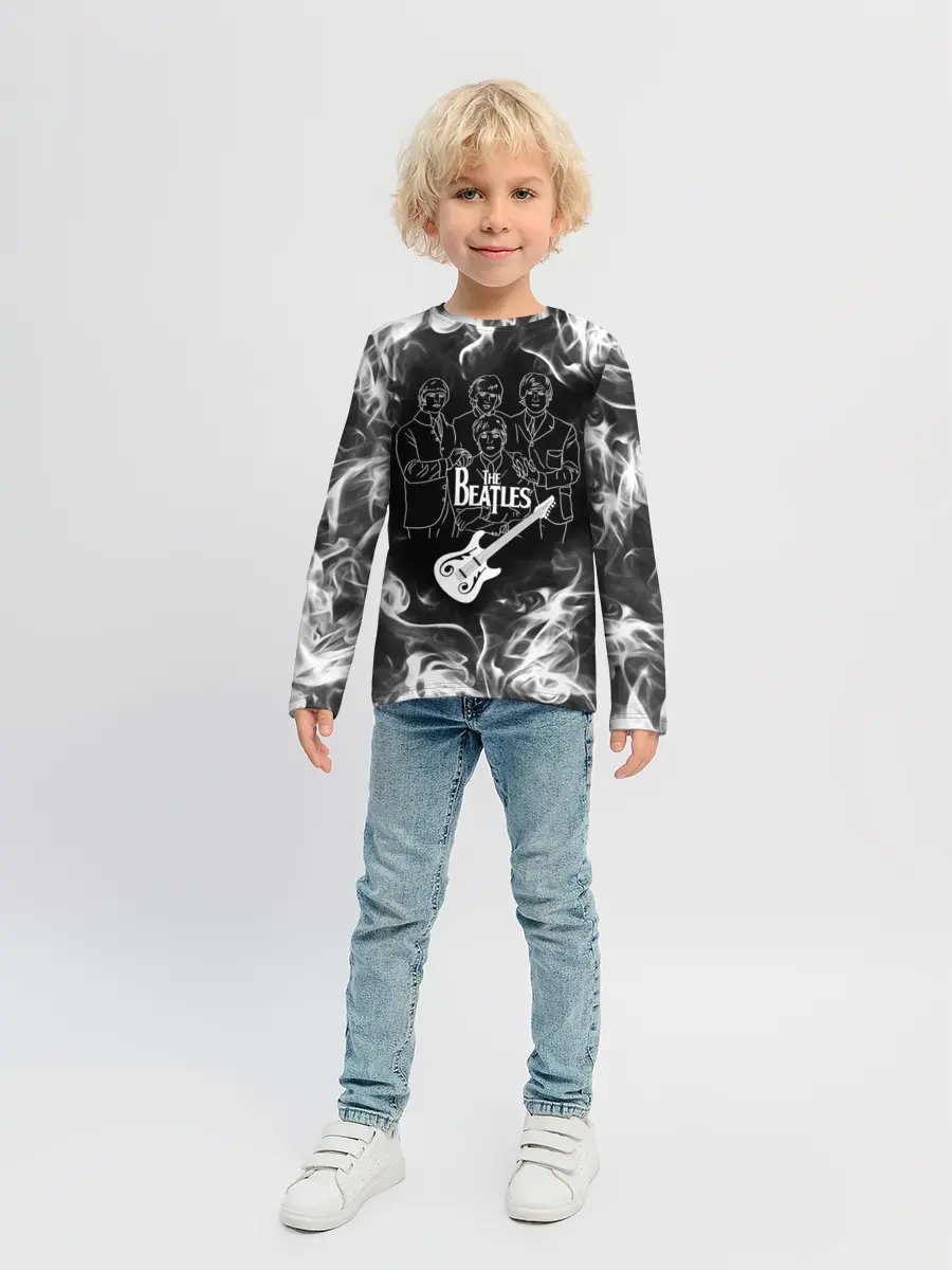 Детский лонгслив / The Beatles