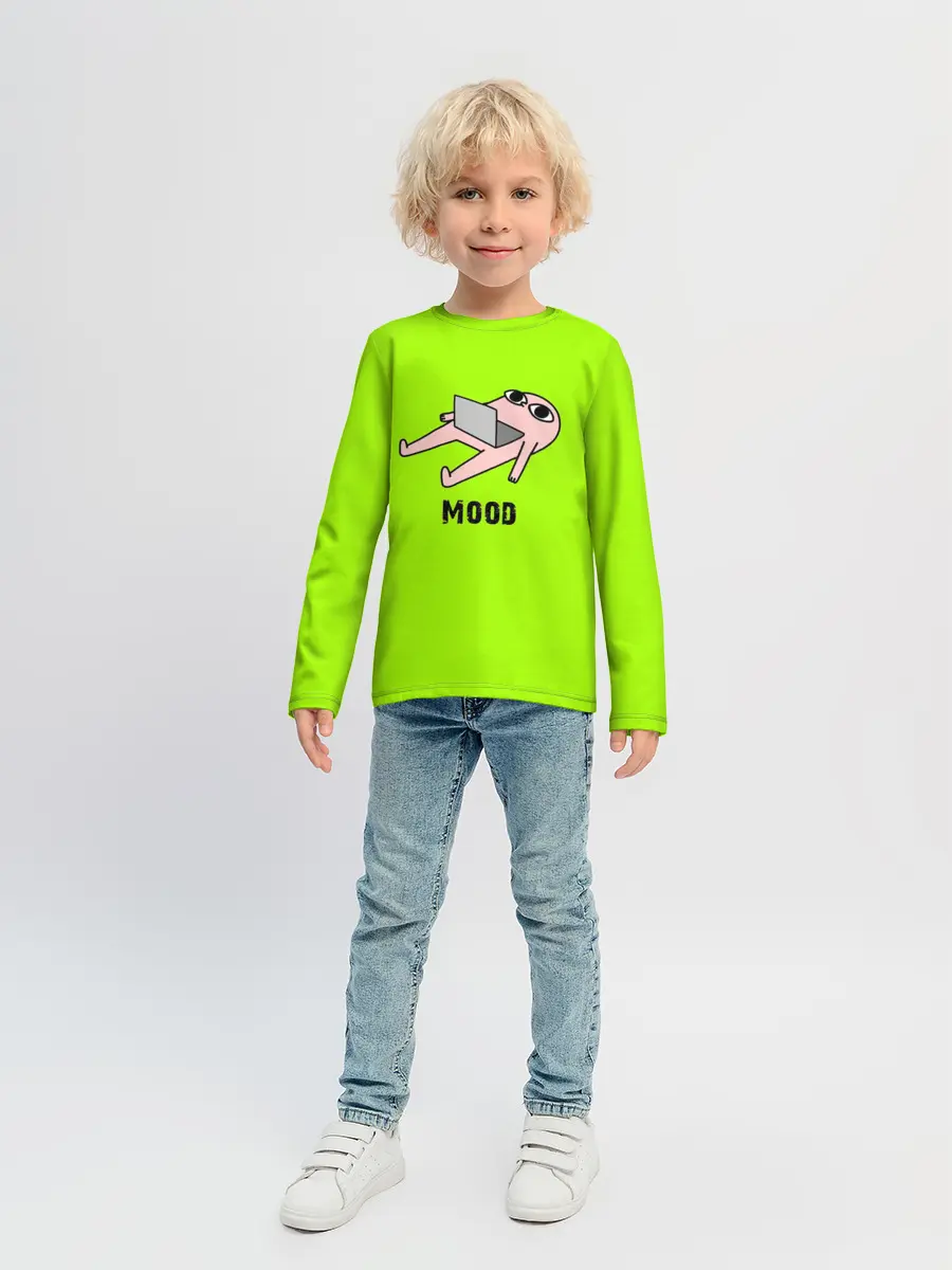 Детский лонгслив / Mood