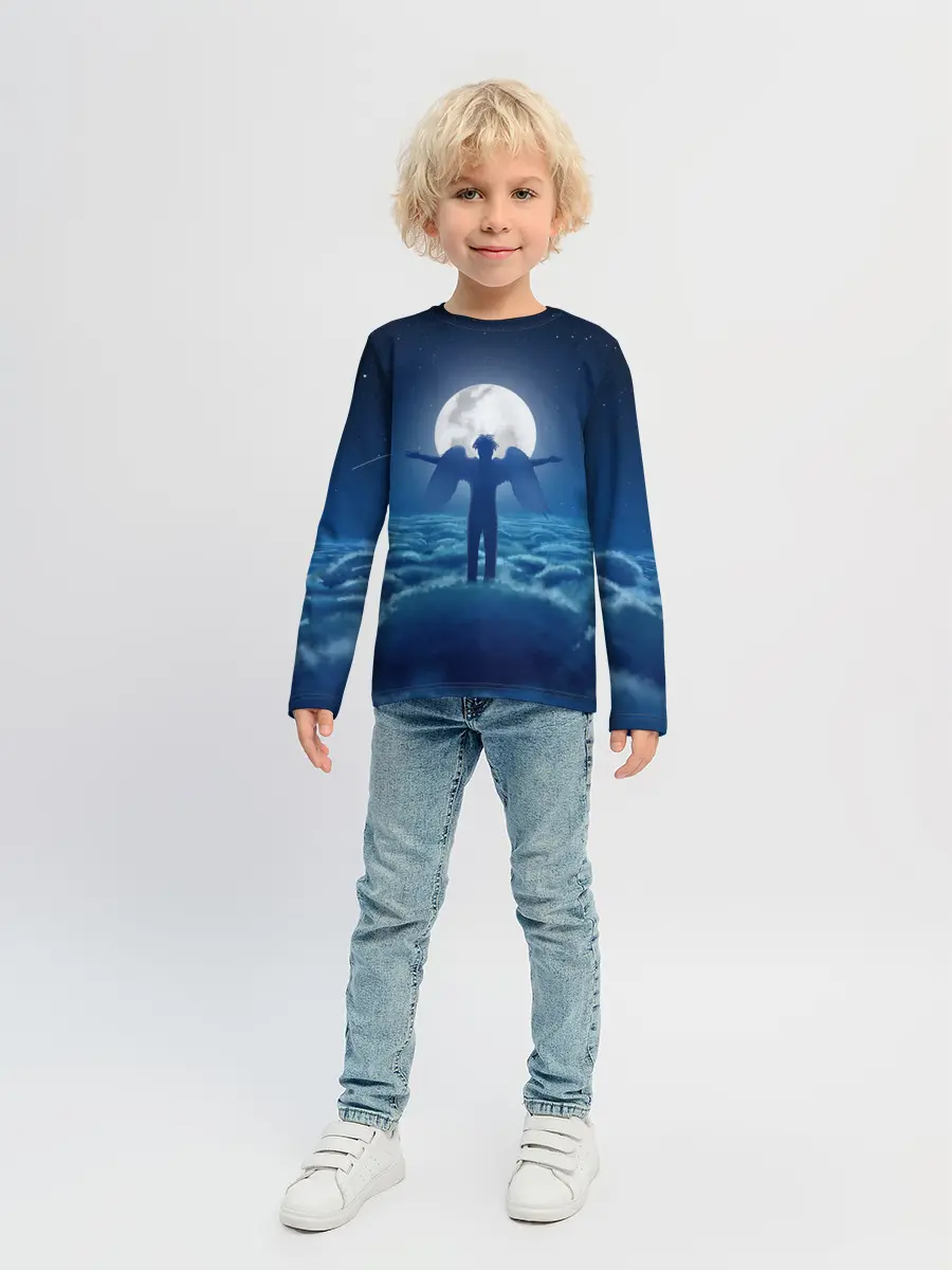 Детский лонгслив / Ангел