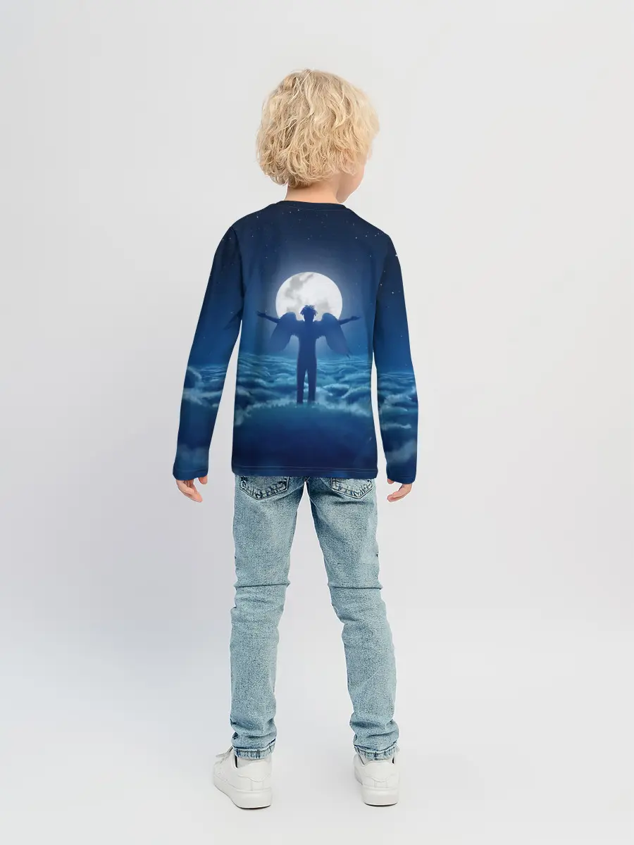 Детский лонгслив / Ангел