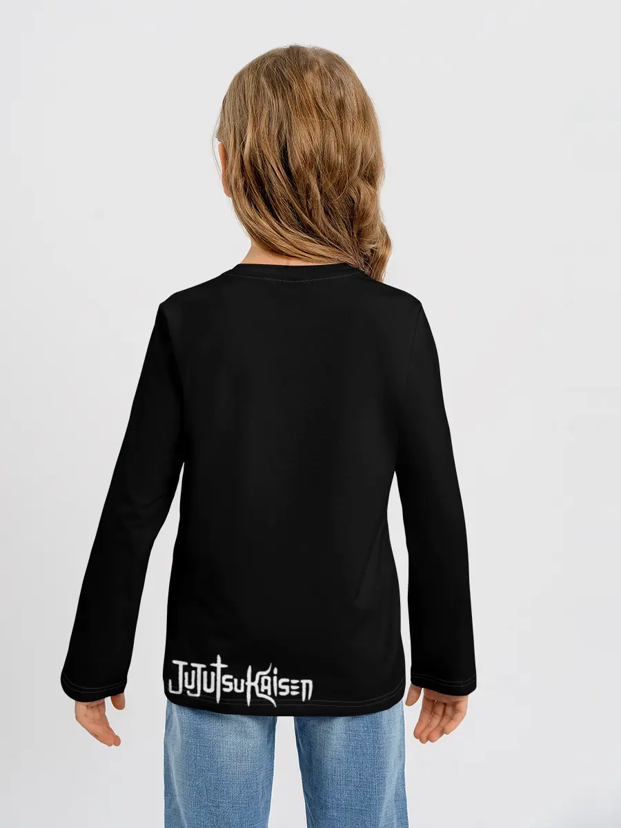 Детский лонгслив / Магическая битва коллаж