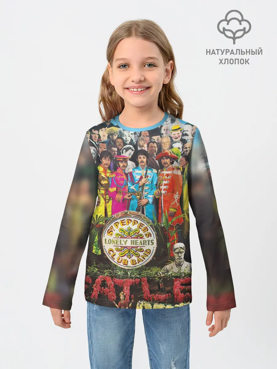 Детский лонгслив / THE BEATLES