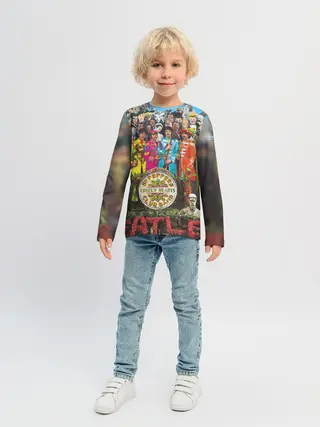 Детский лонгслив / THE BEATLES