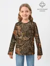 Детский лонгслив / Охотничий камуфляж