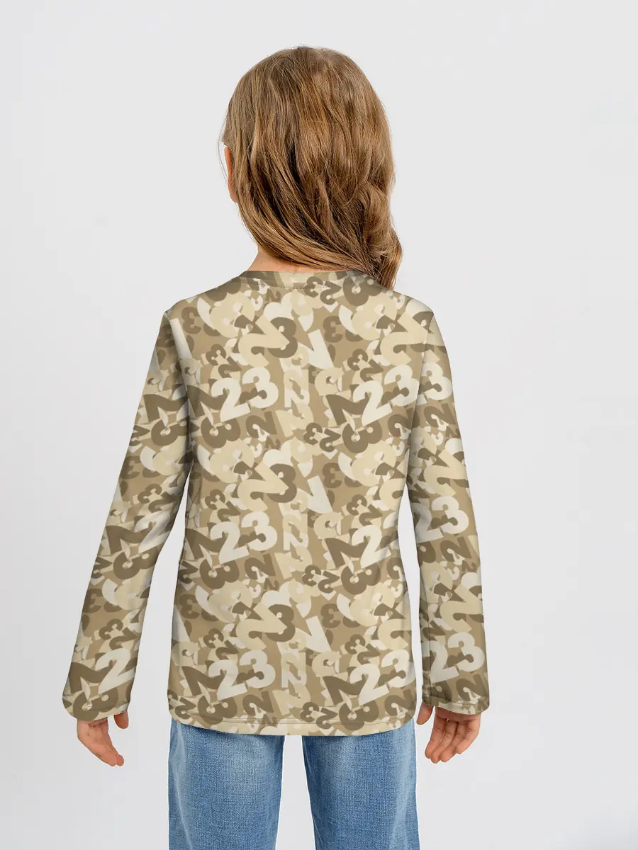 Детский лонгслив / 23 февраля