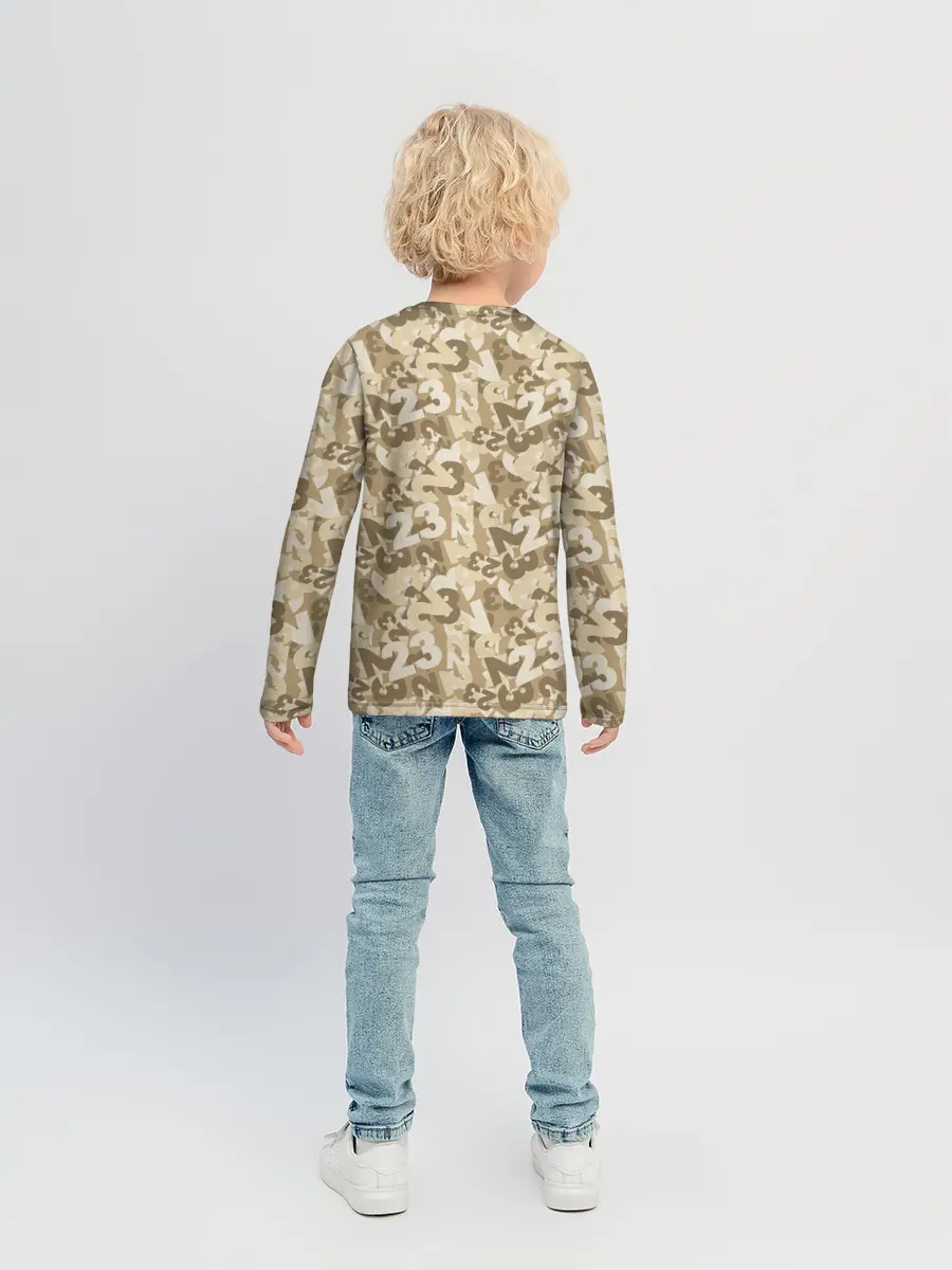 Детский лонгслив / 23 февраля