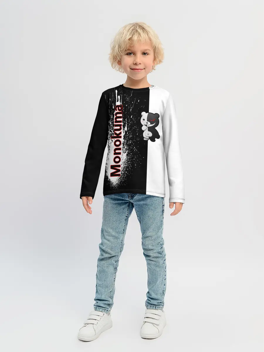 Детский лонгслив / Monokuma