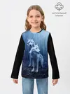 Детский лонгслив / Волки