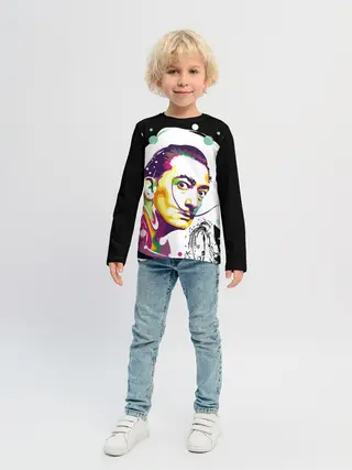 Детский лонгслив / Сальвадор Дали