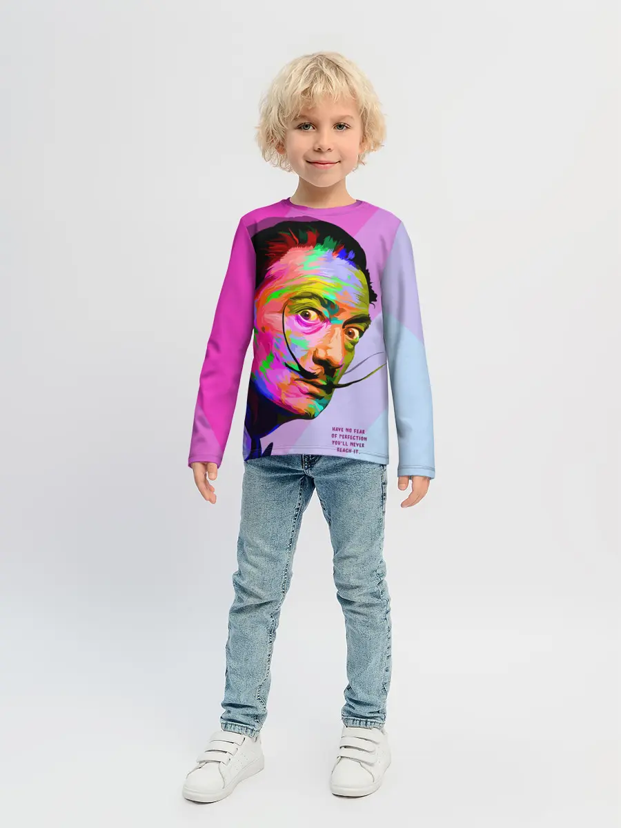 Детский лонгслив / Сальвадор Дали