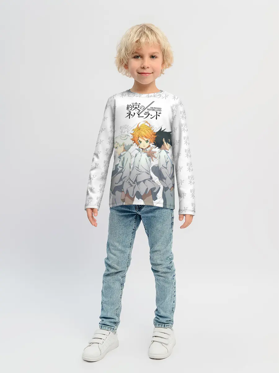 Детский лонгслив / Персонажи Обещанный Неверленд
