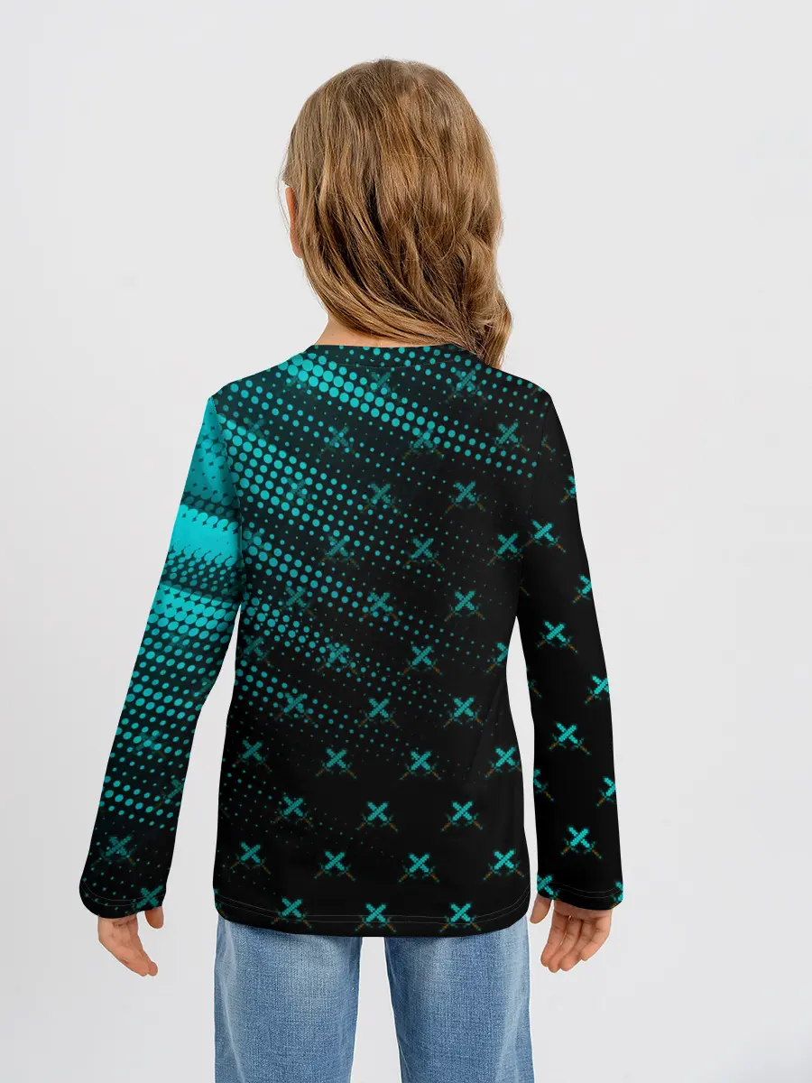 Детский лонгслив / Minecraft