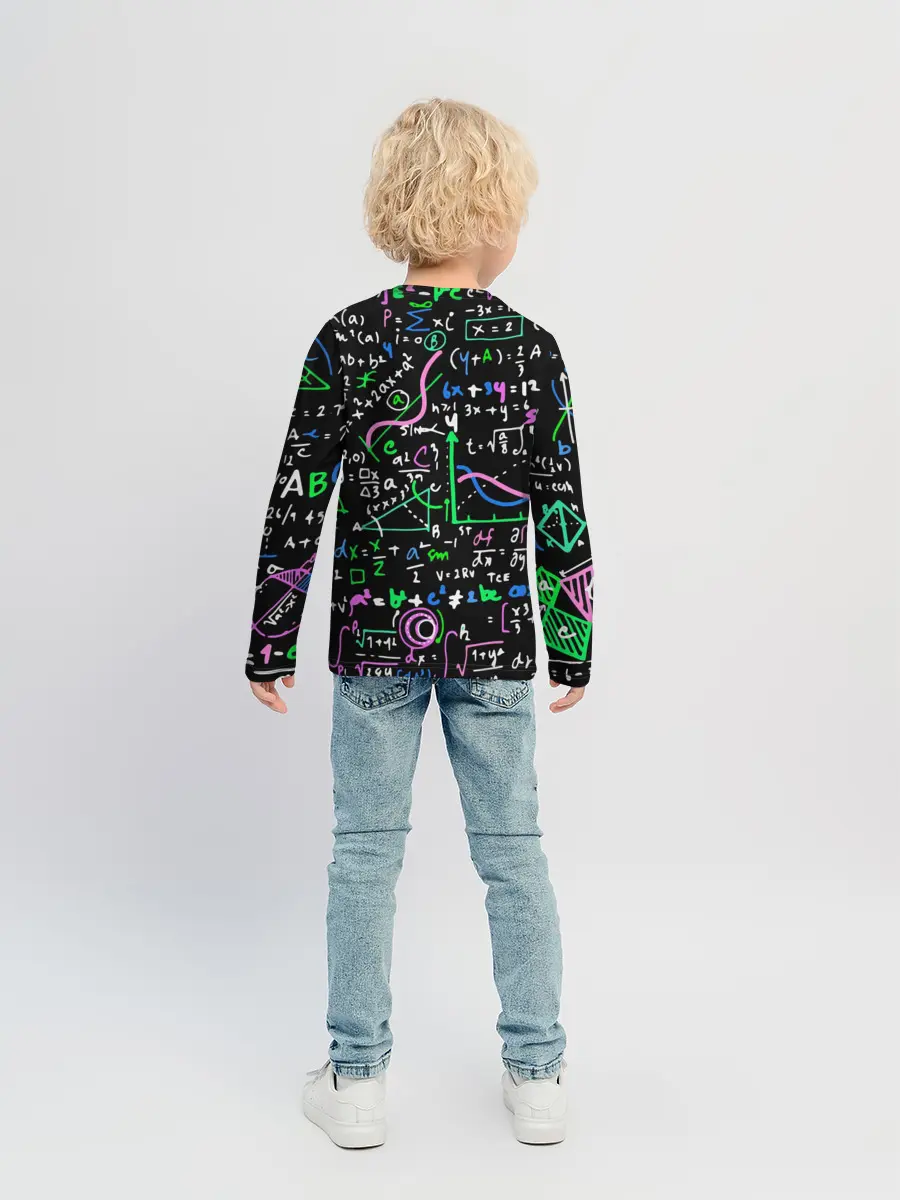 Детский лонгслив / Математика Графики и Функции