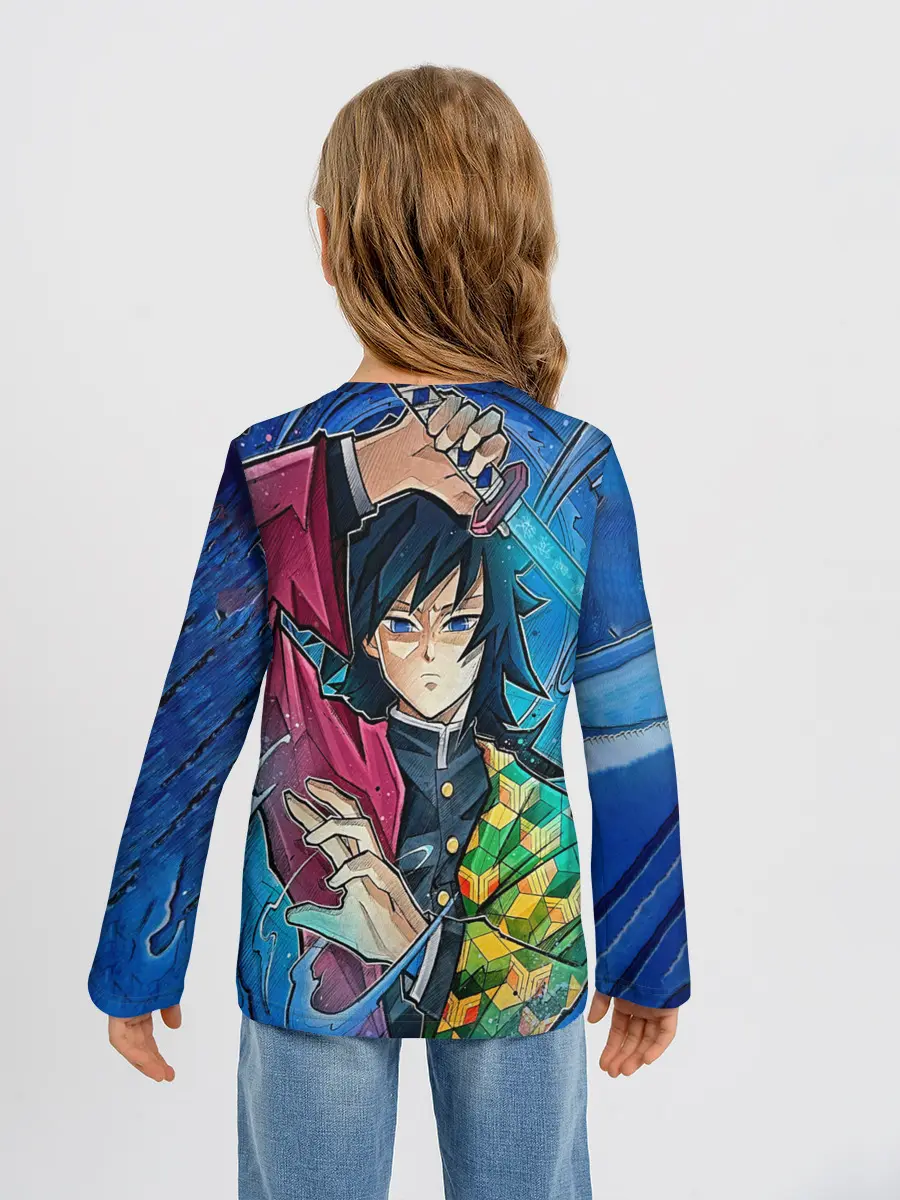 Детский лонгслив / Гию Томиоко Клинок демонов