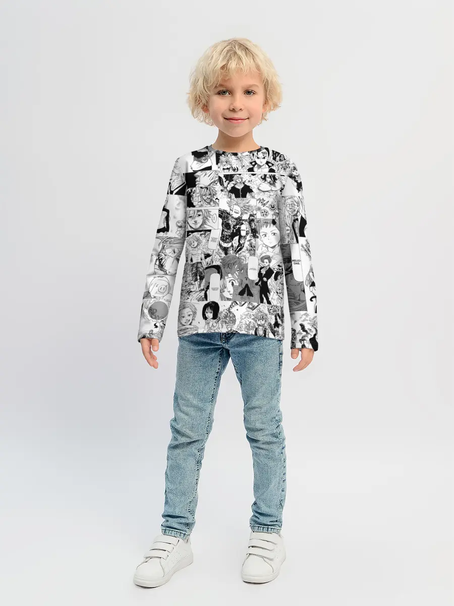 Детский лонгслив / Семь смертных грехов