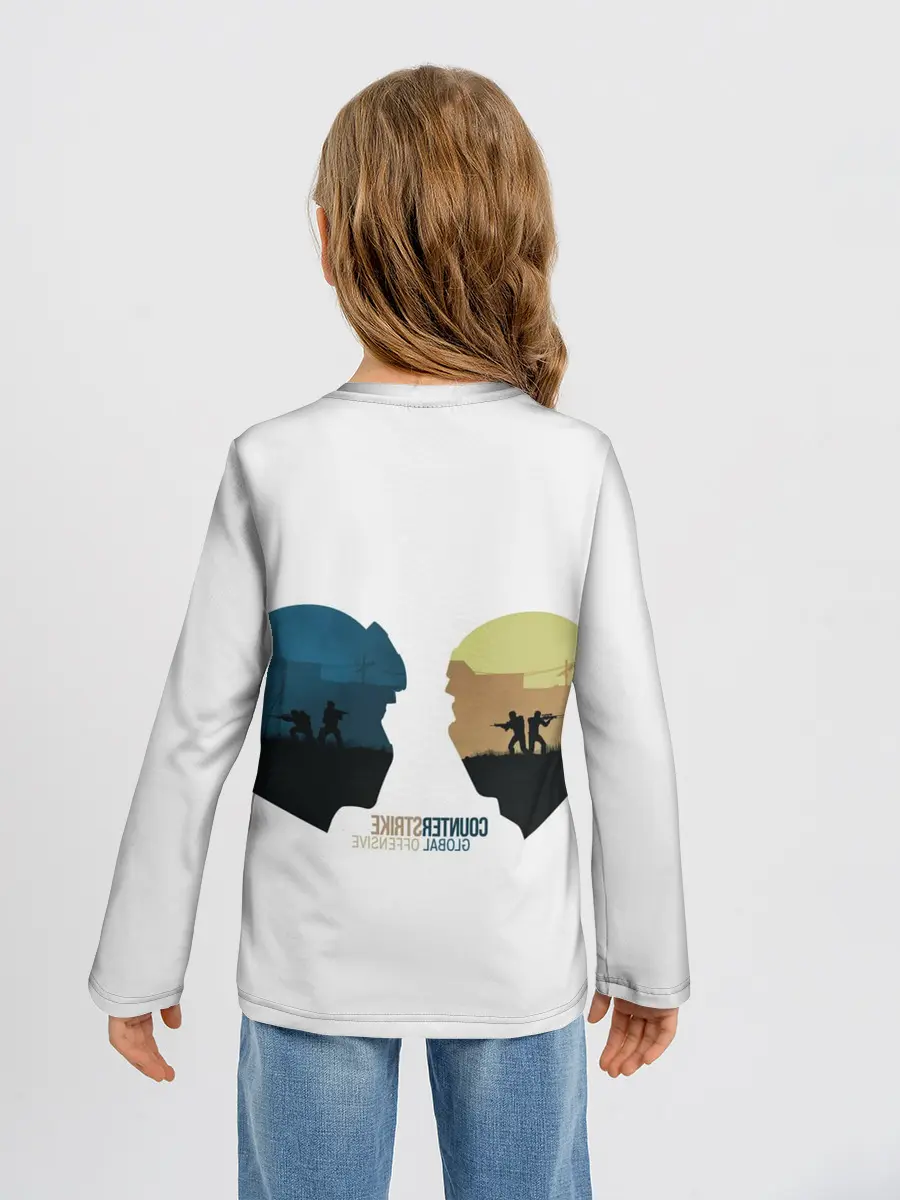 Детский лонгслив / Counter strike