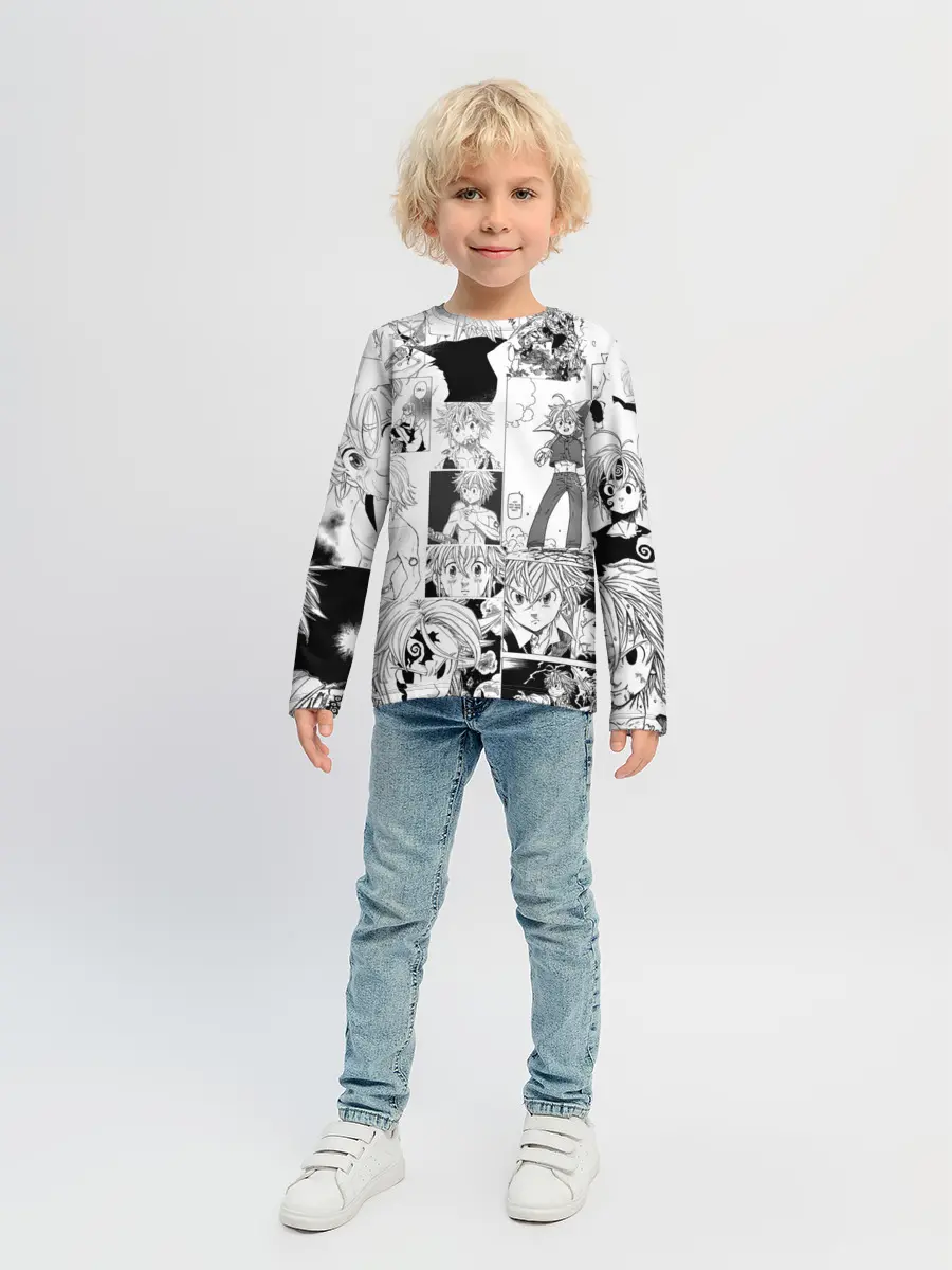 Детский лонгслив / Мелиодас