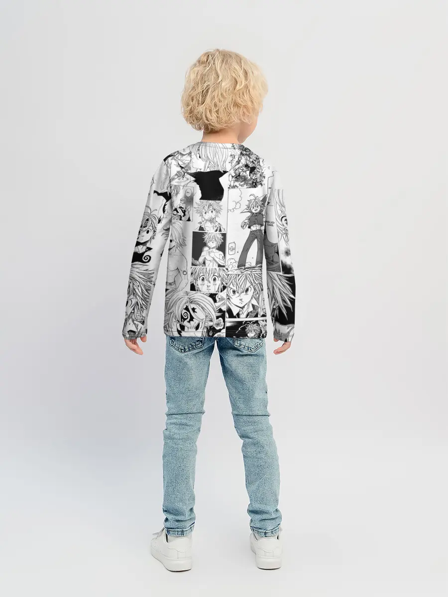 Детский лонгслив / Мелиодас