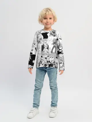 Детский лонгслив / Мелиодас