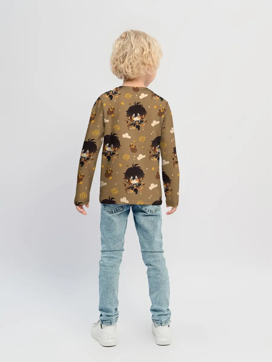 Детский лонгслив / Чиби Чжун Ли