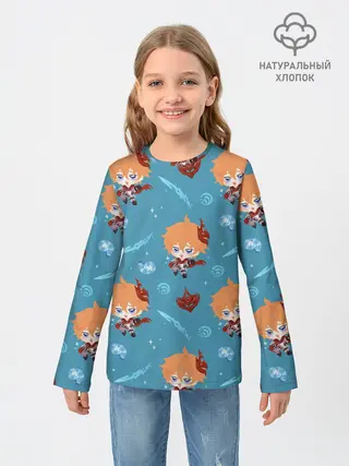 Детский лонгслив / Чиби Чайльд