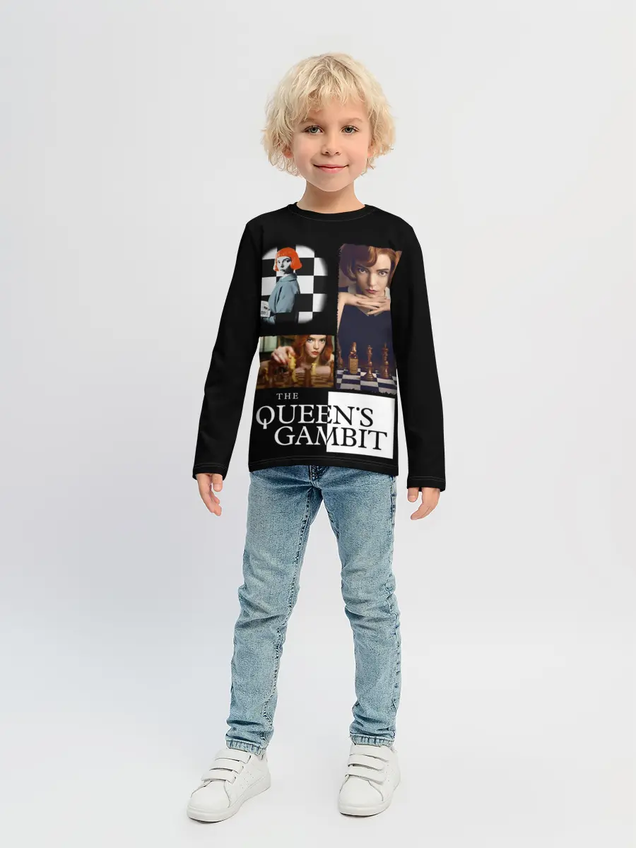 Детский лонгслив / Ход Королевы
