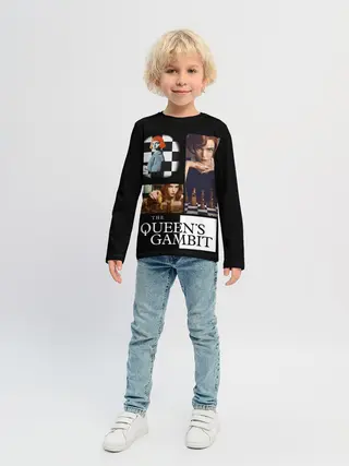 Детский лонгслив / Ход Королевы