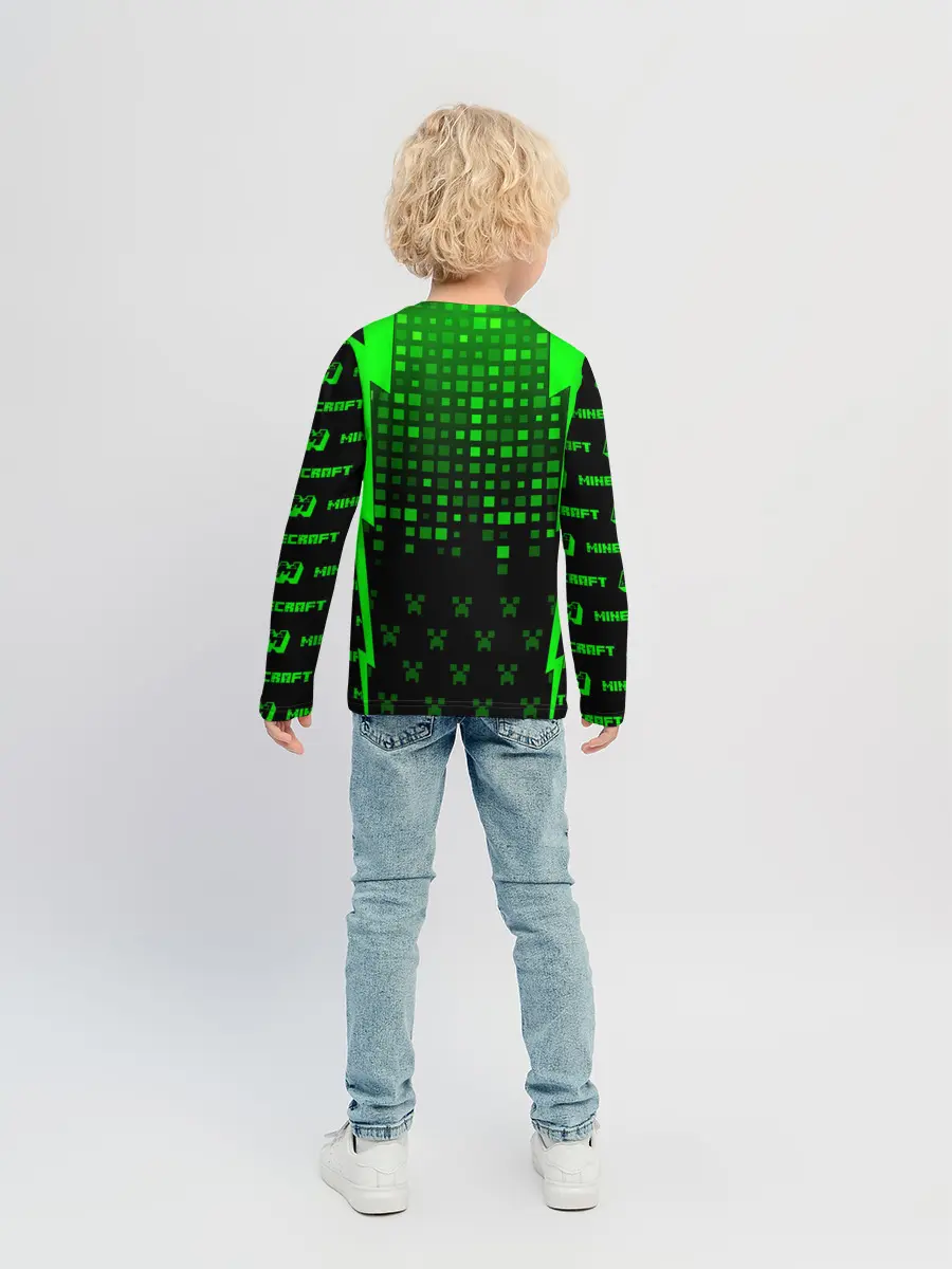 Детский лонгслив / Minecraft