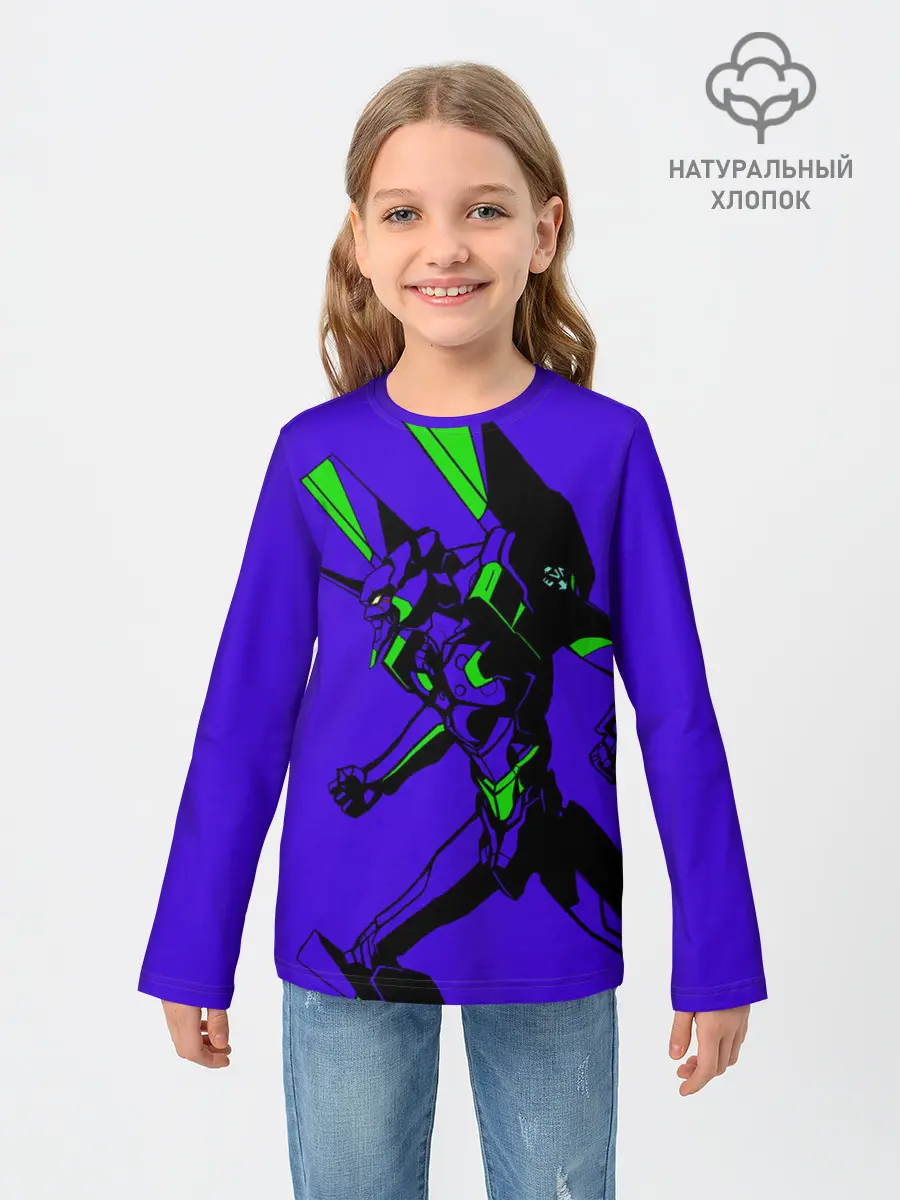 Детский лонгслив / Евангилион