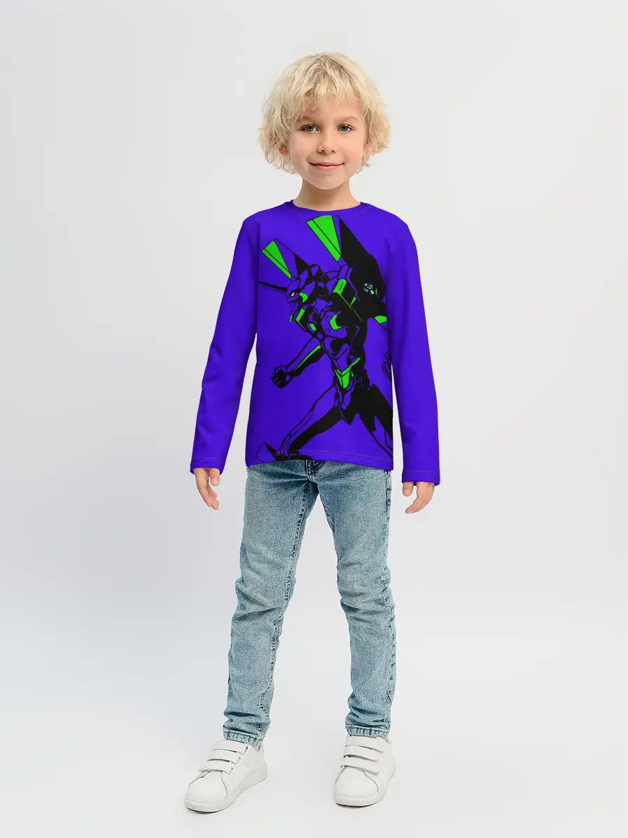 Детский лонгслив / Евангилион