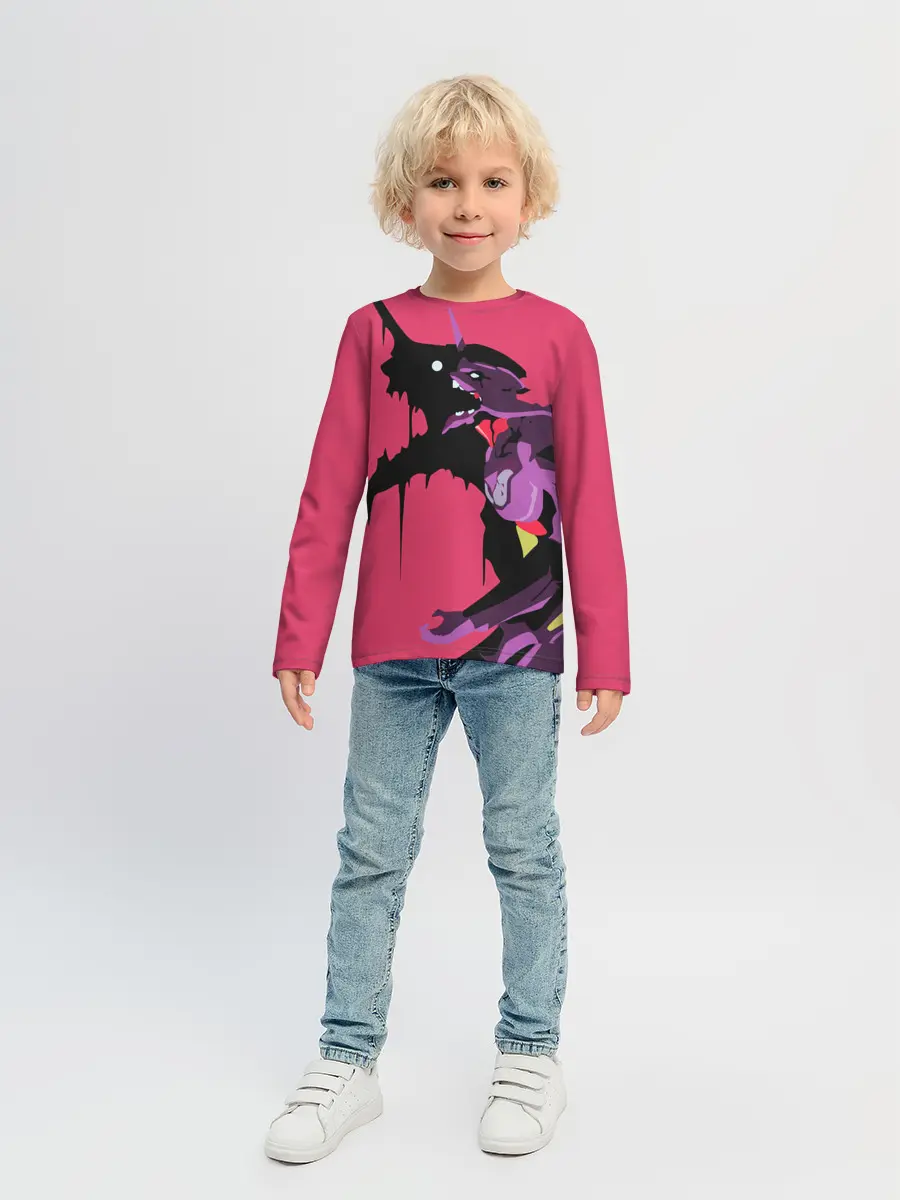 Детский лонгслив / Евангилион