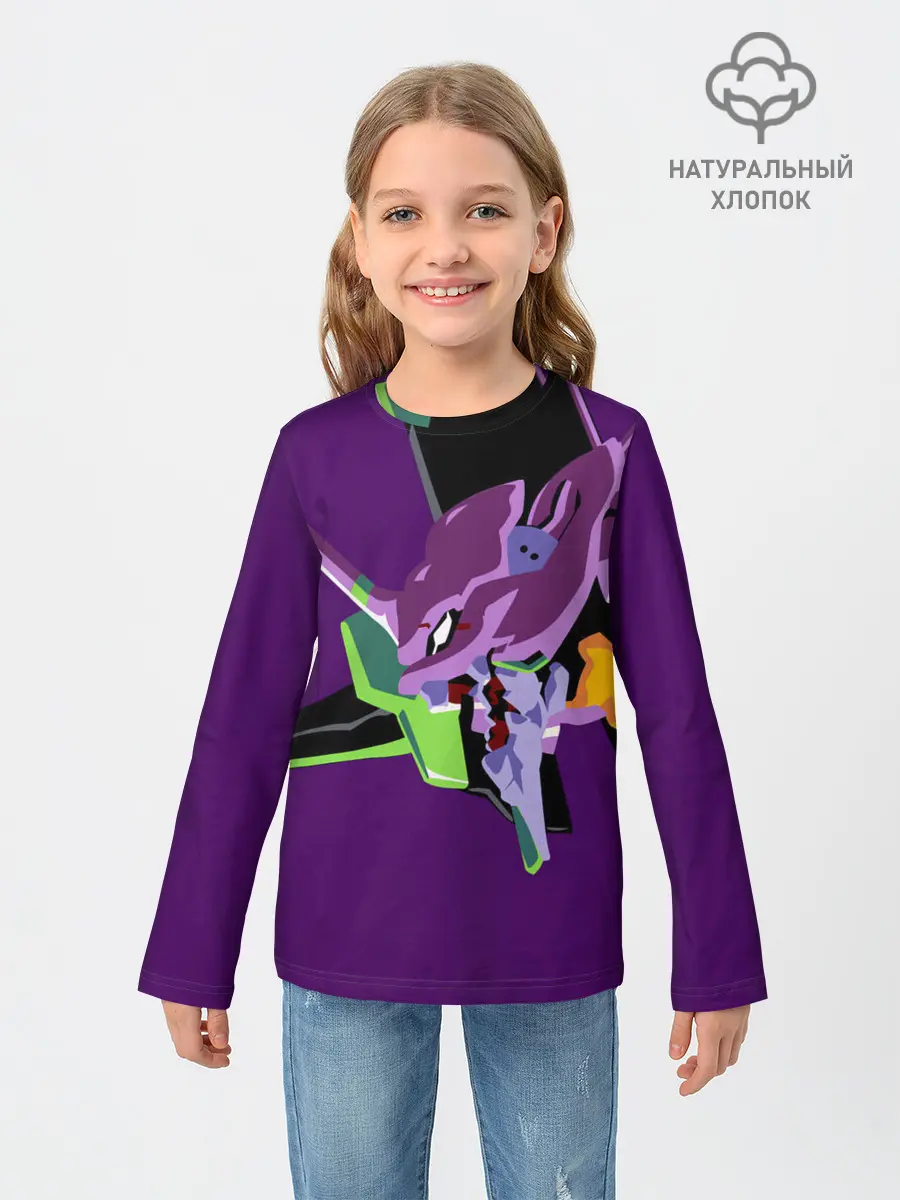 Детский лонгслив / Евангилион