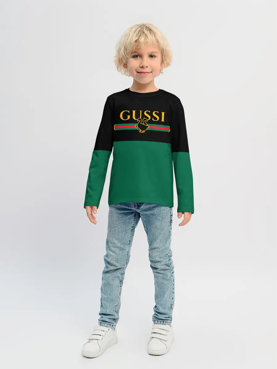 Детский лонгслив / GUSSI / ГУСИ