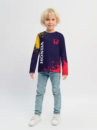 Детский лонгслив / HONDA / ХОНДА