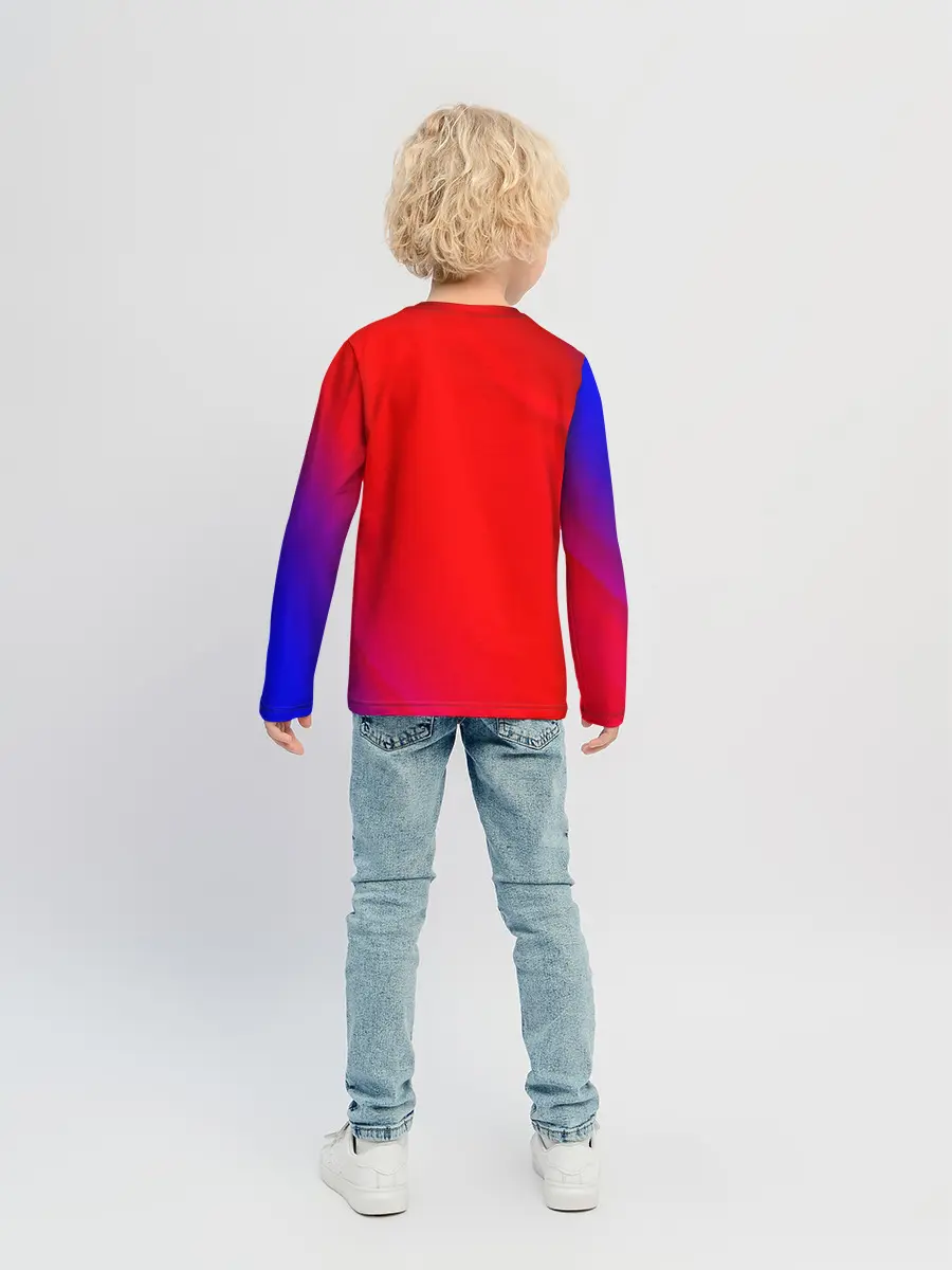 Детский лонгслив / РОССИЯ / RUSSIA