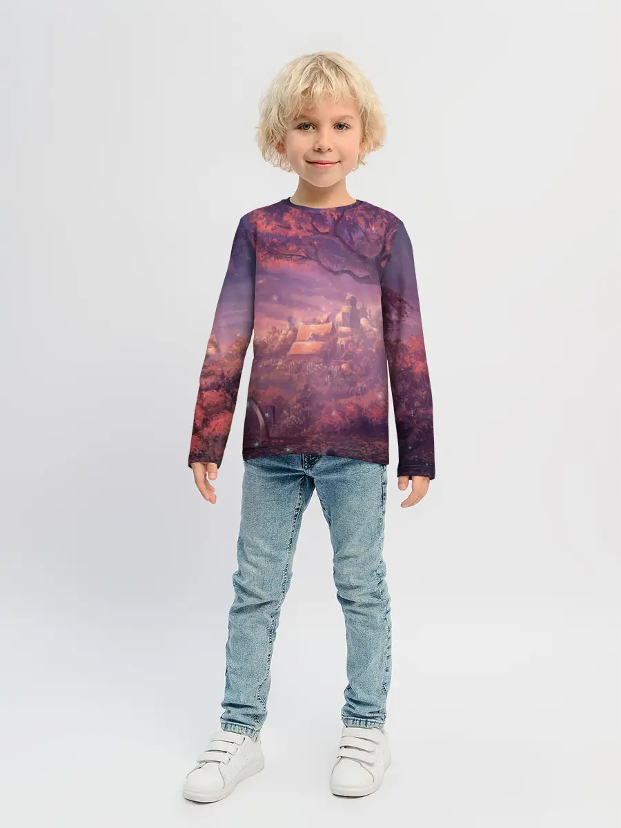 Детский лонгслив / Fantasy Forest