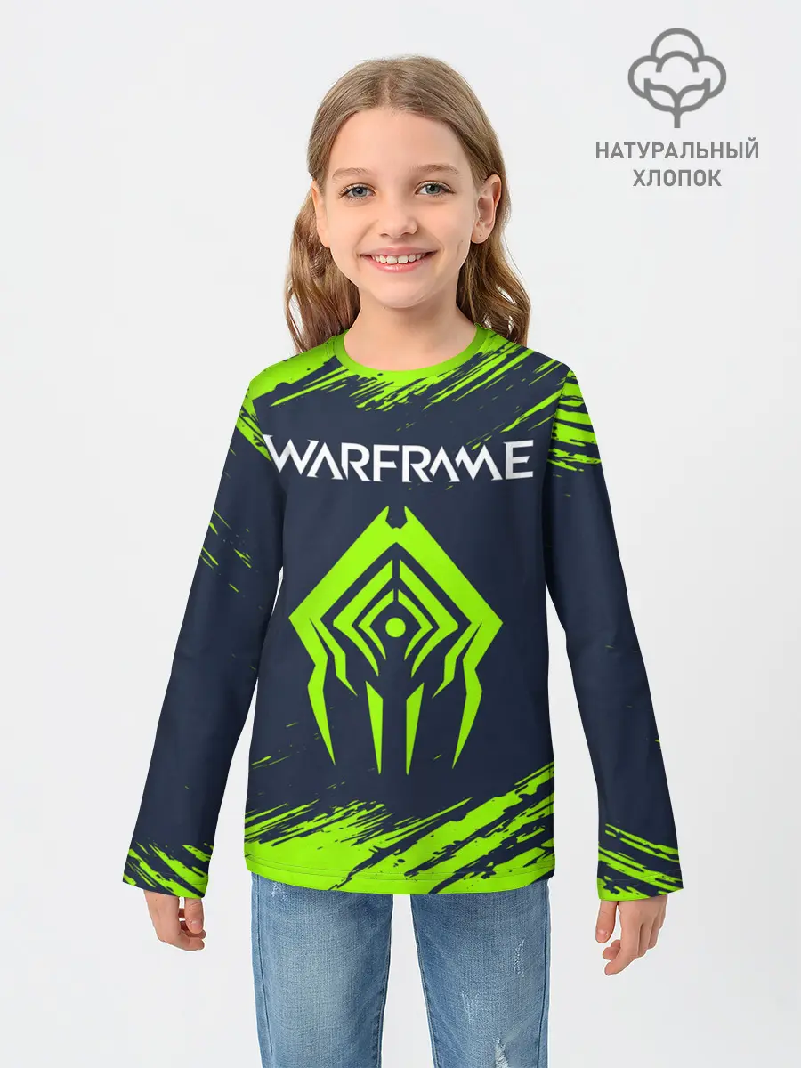 Детский лонгслив / WARFRAME / ВАРФРЕЙМ