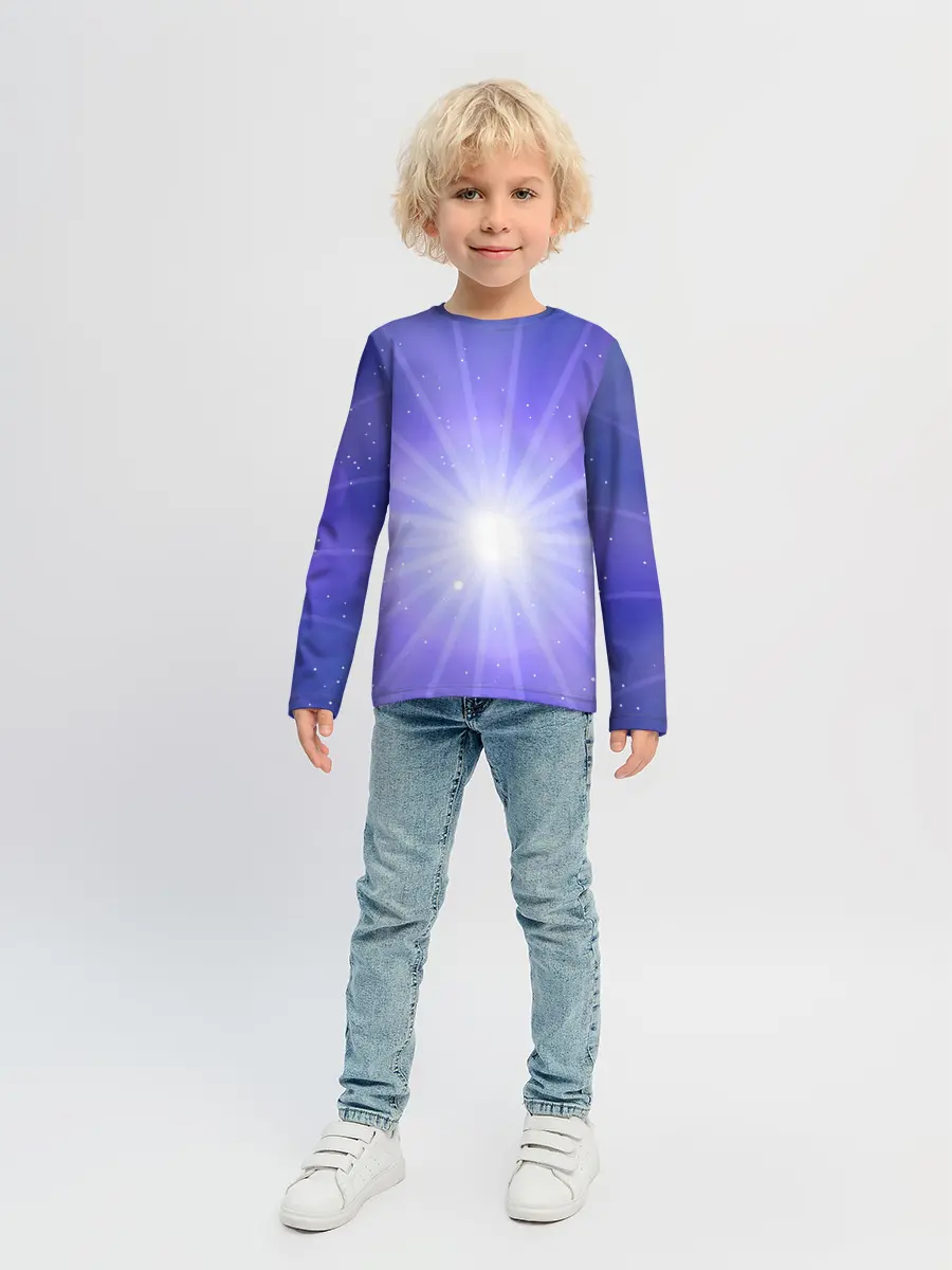 Детский лонгслив / Космос