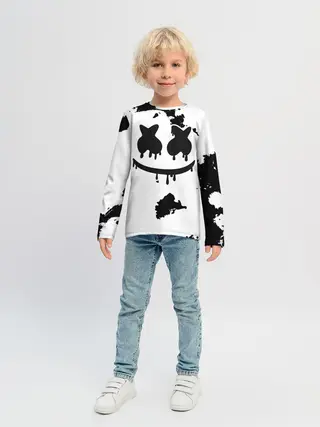 Детский лонгслив / Marshmello