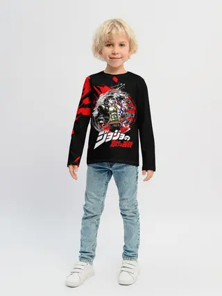 Детский лонгслив / JoJo Bizarre Adventure