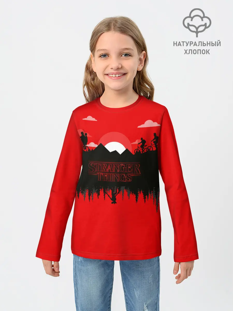 Детский лонгслив / Очень странные дела