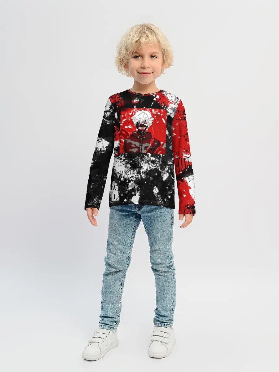 Детский лонгслив / Кен канеки