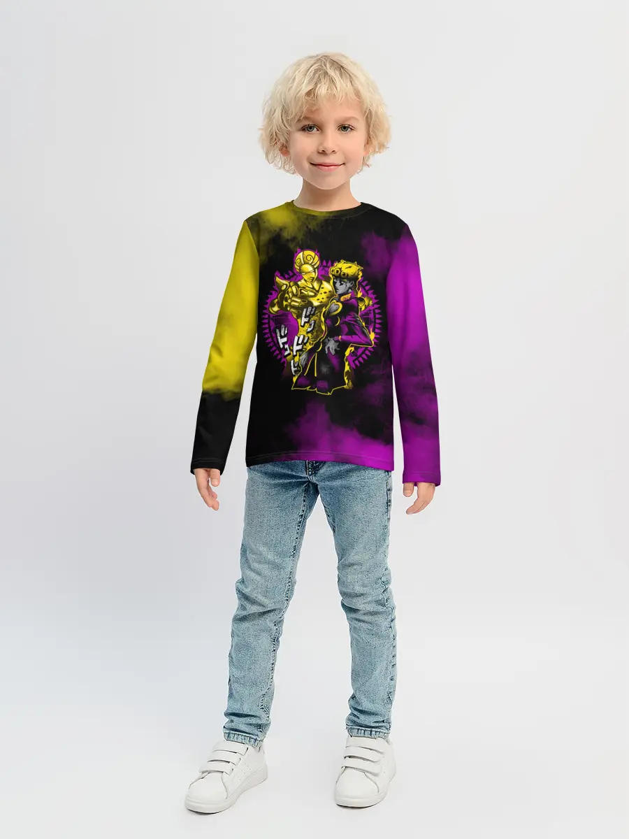 Детский лонгслив / JoJo Bizarre Adventure