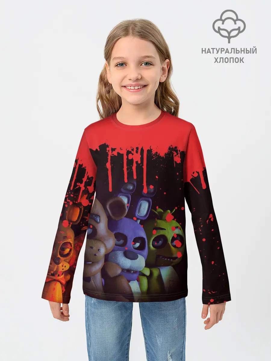 Детский лонгслив / Five Nights At Freddys