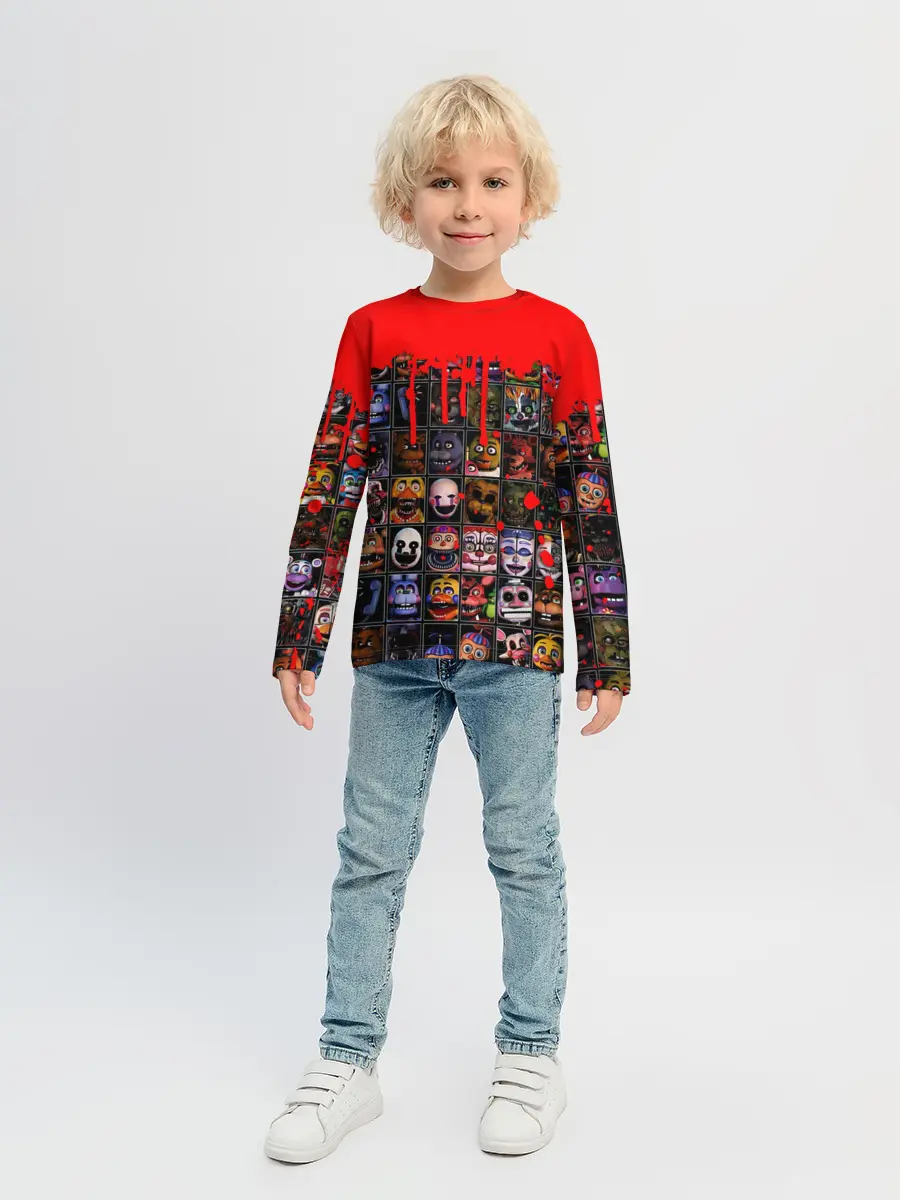 Детский лонгслив / Five Nights At Freddys